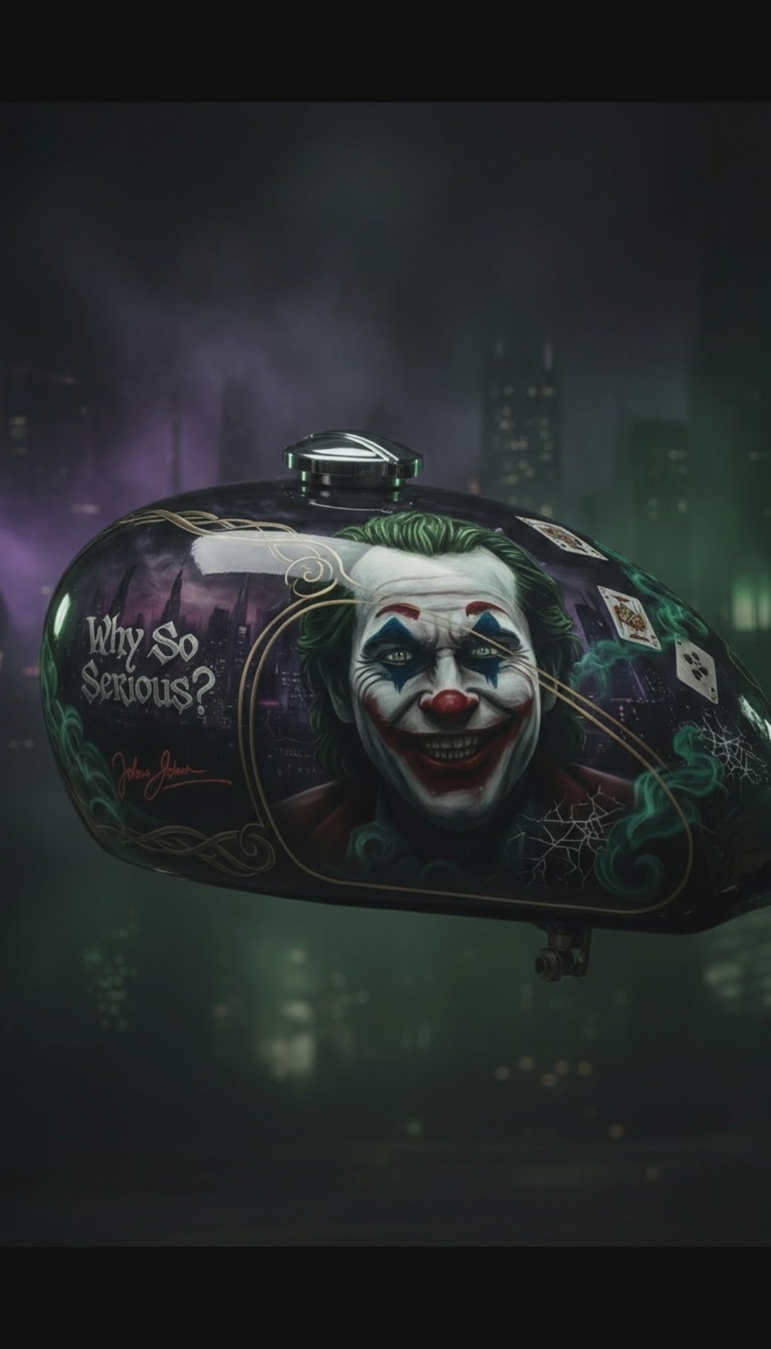 Joker Edition Custom Tank Cover